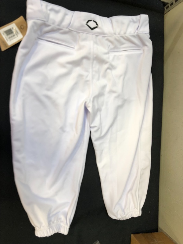 Photo 2 of EvoShield Adult Salute Baseball Uniform Pants - Open Bottom and Knicker Style - Pinstripe and Solid Size L