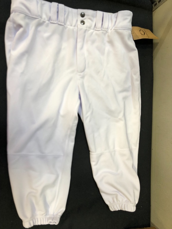 Photo 3 of EvoShield Adult Salute Baseball Uniform Pants - Open Bottom and Knicker Style - Pinstripe and Solid Size L