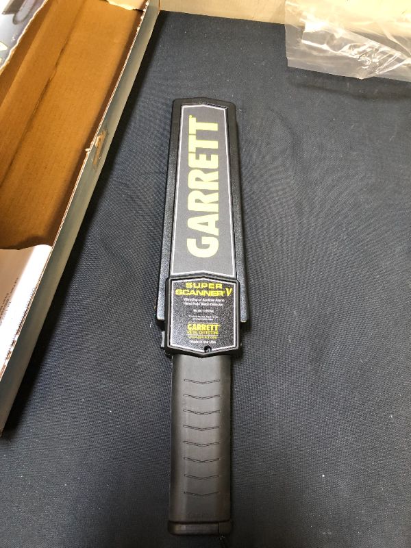 Photo 1 of Garrett 1165190 Super scanner V Metal Detector
