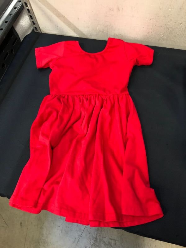 Photo 1 of GIRLS RED DRESS (5-6 YR OLD)