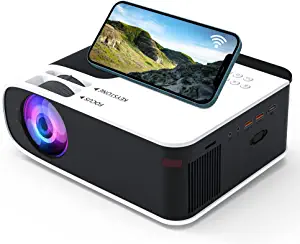 Photo 1 of Verratek Lumavision Pro Mini Projector, Native 1080P Portable Video Projector, 250 Inch Screen Projector Screen, Home Theatre Compatible with HDMI, USB, AV, LED Portable Projector for Home/Outdoors
