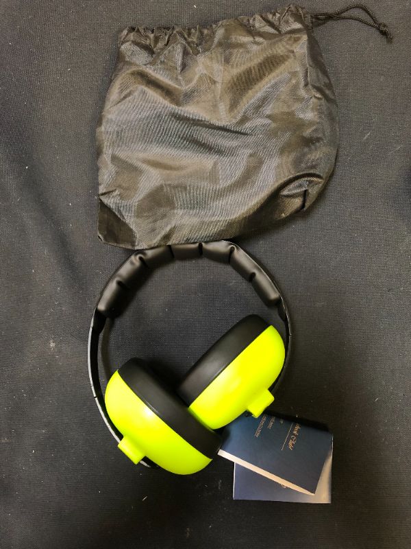Photo 2 of BBTKCARE Baby Ear Protection Noise Cancelling Headphones for Babies for 3 Months to 2 Years (Green)
