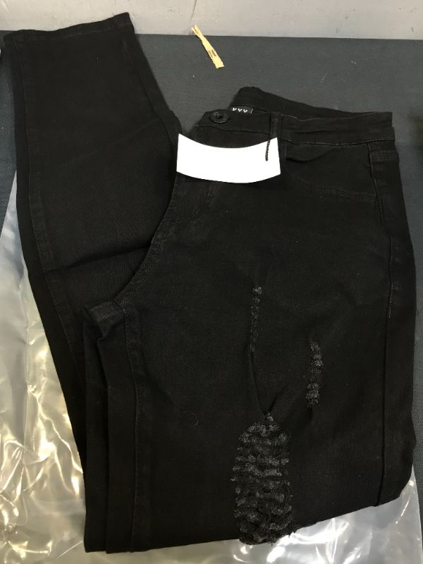 Photo 1 of KYY Men's Ripped Jeans Slim Fit Skinny Jean Stretch Distressed Straight Leg Denim Pants ---- SIZE 38
