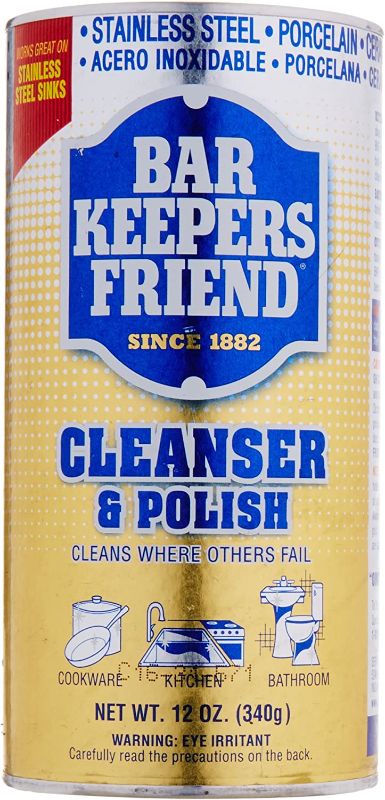 Photo 1 of Bar Keepers Friend 11514 21 Oz Bar Keepers Friend Cleaner & Polish
