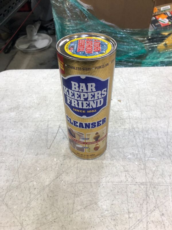 Photo 2 of Bar Keepers Friend 11514 21 Oz Bar Keepers Friend Cleaner & Polish
