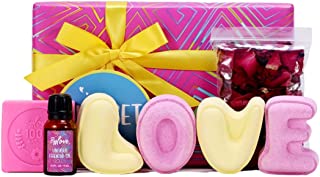 Photo 1 of Birthday Gift for Her, Mystery Box, Bath Bombs Set for Women, Pink Lavender Scent, 7 Piece Handmade Lazy Spa Accessories, Bath Bombs, Essential Oil, Rose Petals, Bar. Best friend, girl, mother, mother, teacher, toys
