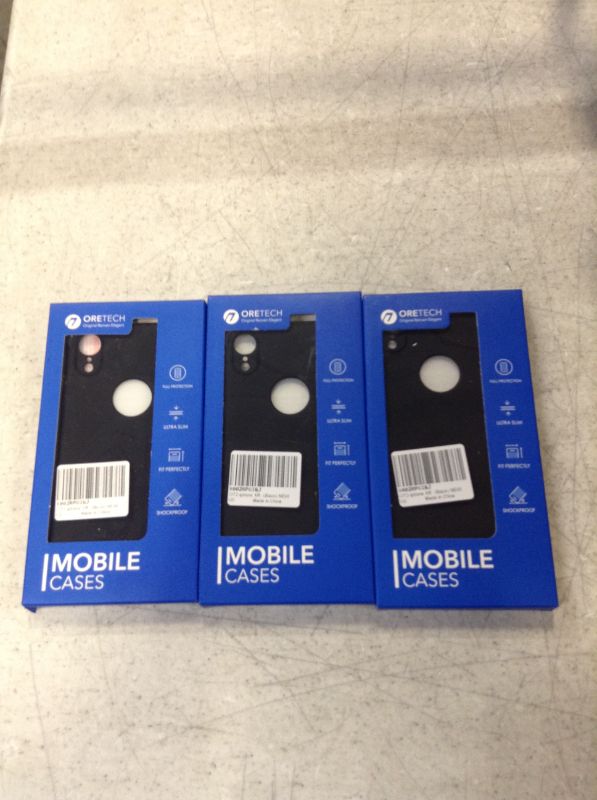 Photo 1 of ORETECH iPhone XR Case ( 3 pack )