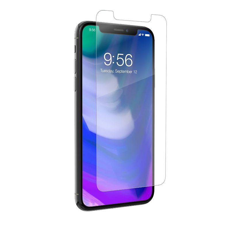 Photo 1 of InvisibleSHIELD Glass+ Extreme Impact & Scratch Protection for iPhone Xs, iPhone X, Case Friendly Screen, 200101013 ( 2 PACK ) 