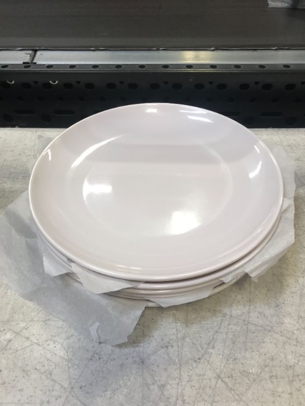Photo 1 of 6 set of white plates 
