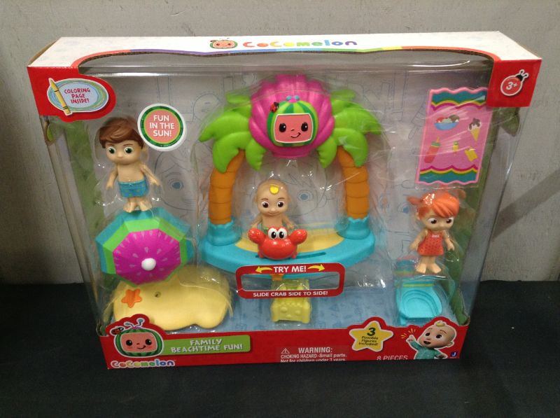 Photo 2 of CoComelon Family Beach Time Fun Playset