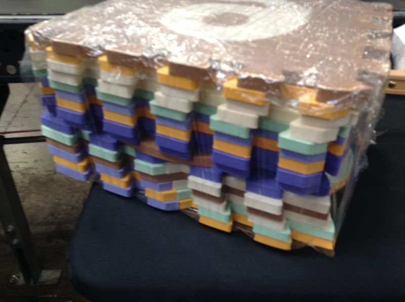Photo 1 of   EVA Foam Puzzle Interlocking Play Tiles (Tile:12X12 Inch). 15 tiles 