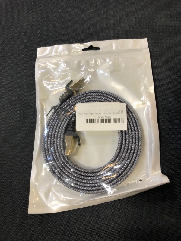 Photo 1 of Cat 8 Ethernet Cable,6FT Yurnero Gigabit High Speed Cat8 Network Cable 40Gbps/2000Mhz RJ46 Connector Ethernet Cord with Gold Plated SFTP LAN Cable for Gaming/Ethernet Switch/Modem/Router/Xbox
