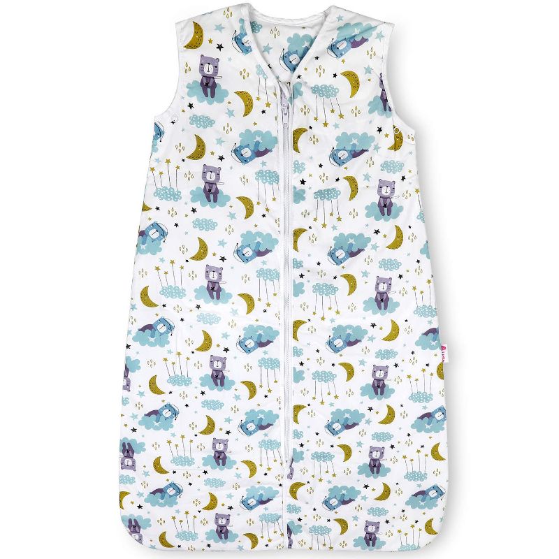 Photo 1 of Lictin Baby Sleep Sack-Baby Winter Sleeping Bag Sleeveless Warm Soft Wearable Blanket TOG 2.5 with Adjustable Length 70-90cm for Infant Toddler 3-18 Months
