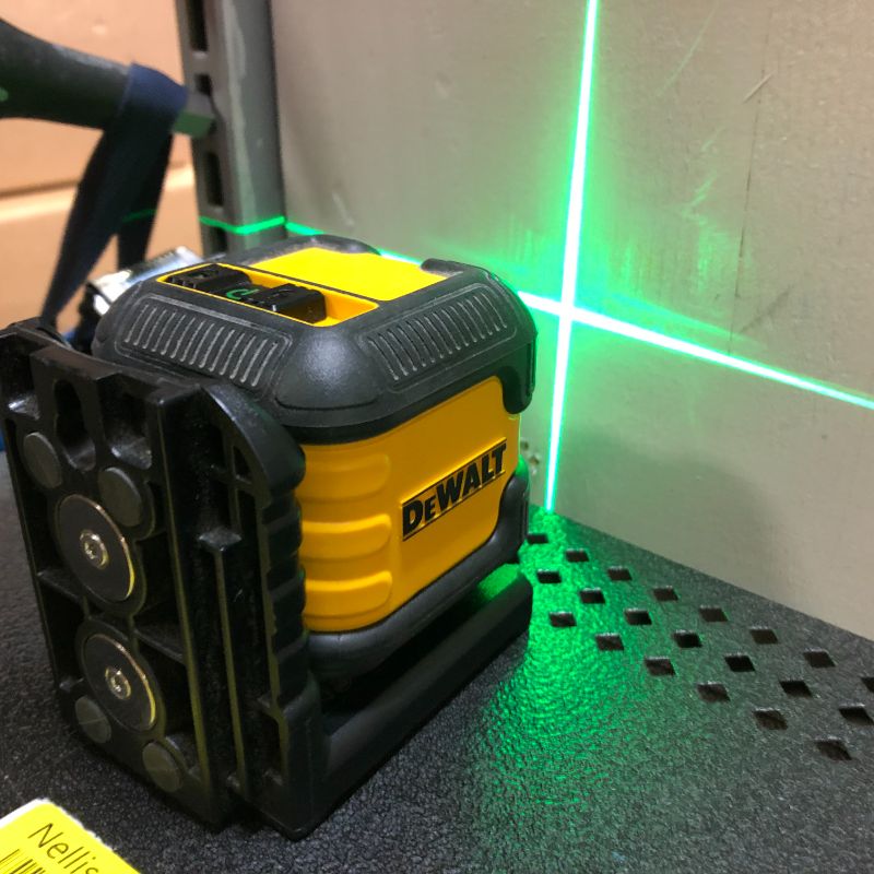 Photo 3 of DEWALT Laser Level, Green Cross, 55-Foot (DW08802CG)
