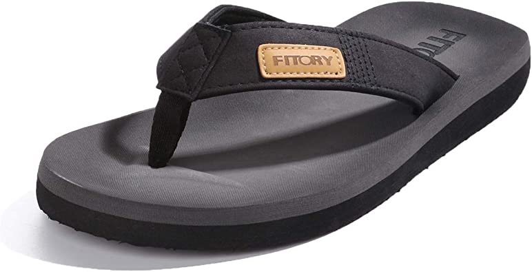 Photo 1 of FITORY Men's Flip-Flops, Thongs Sandals Comfort Slippers for Beach
Size: 10
