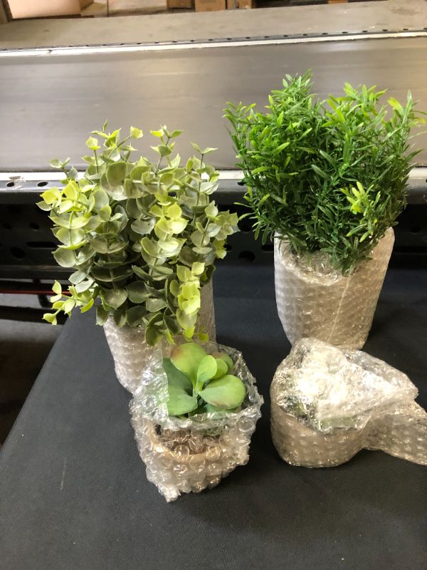 Photo 1 of 4 Faux Potted Desk Plants