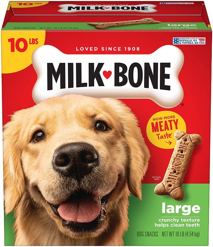 Photo 1 of Milk-Bone Original Dog Treat Biscuits, Crunchy Texture Helps Clean Teeth, Best By 04/16/2023
