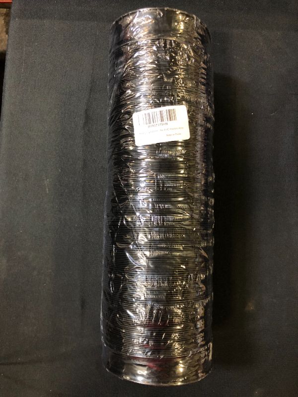 Photo 2 of 4" x 16.4ft Dryer Exhaust Hose, Moonjor Black PVC Ventilation Air Hose for HVAC Ducting, Grow Tents, Dryer Rooms, Kitchen
