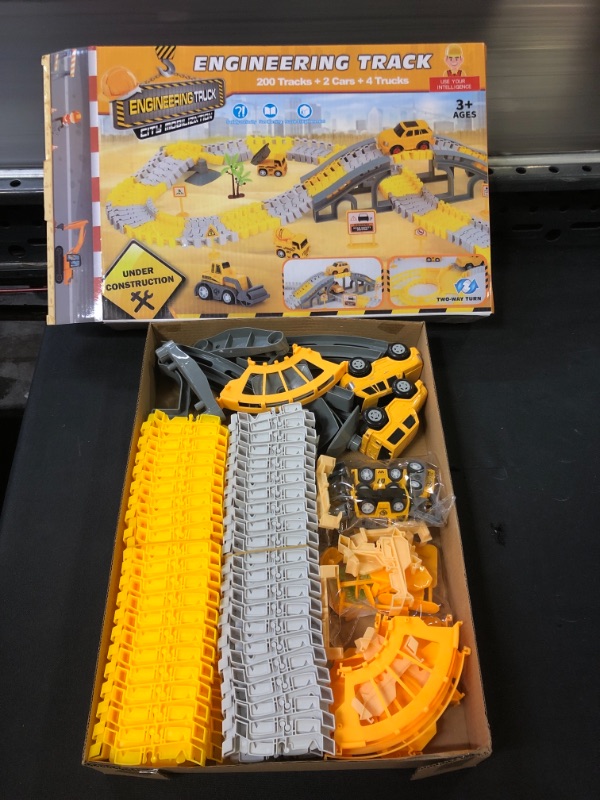 Photo 1 of engineering track - kids toy 