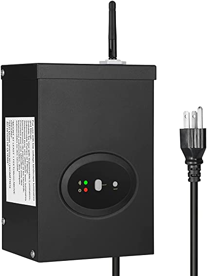 Photo 1 of 
DEWENWILS 120W Smart Wi-Fi Low Voltage Transformer, Schedule and Timer, Compatible with Alexa and Google Home, 120V AC to 12V AC, Weatherproof for Landscaping Light, Spotlight, Pathway Light