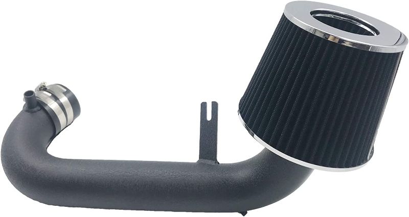 Photo 1 of 2.5 Inch Cold Air Intake Kit with Filter Fit for Honda Civic 2001 2002 2003 2004 2005 DX/LX/EX/GX/VP AT/MT 1.7L (Black Tube & Black Filter)
