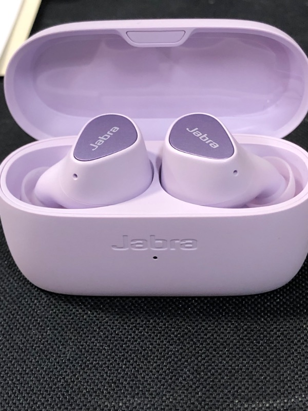 Photo 4 of Jabra Elite 3 Noise Isolating True Wireless Bluetooth Earbuds, 4-Mic, Lilac

