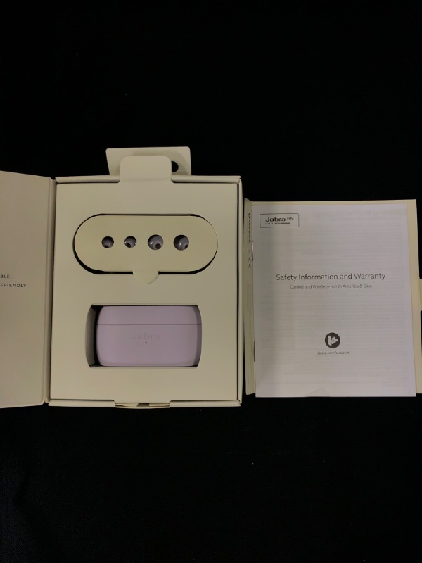 Photo 3 of Jabra Elite 3 Noise Isolating True Wireless Bluetooth Earbuds, 4-Mic, Lilac

