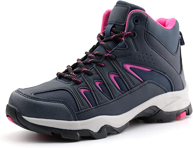 Photo 1 of JABASIC Womens Mid Hiking Boots Lightweight Outdoor Trekking Shoes. SIZE 10
