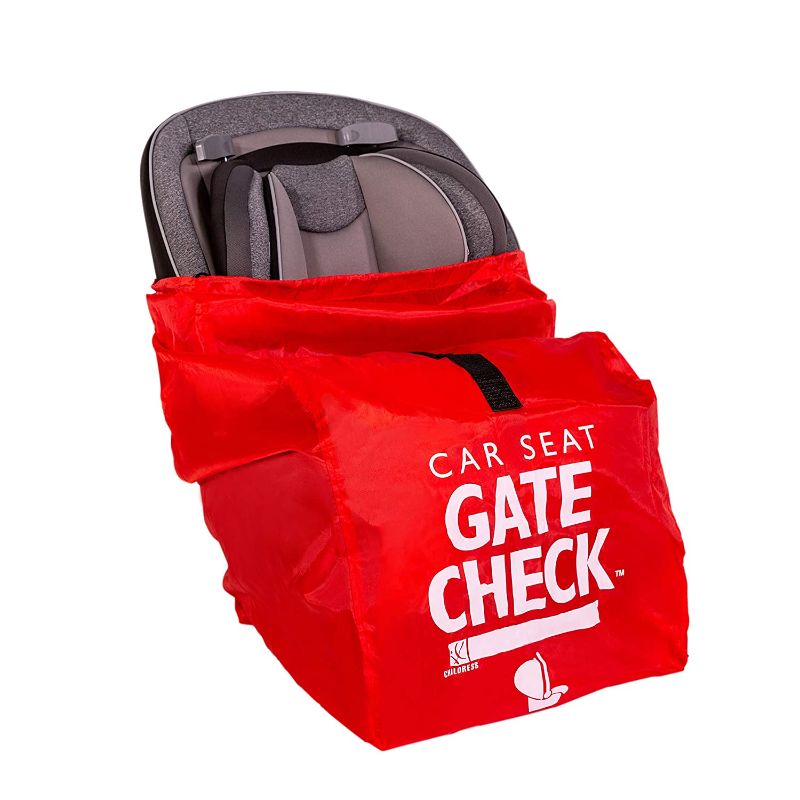 Photo 1 of J.L. Childress Gate Check Bag for Car Seats - Air Travel Bag - Fits Convertible Car Seats, Infant carriers & Booster Seats, Red