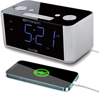 Photo 1 of Emerson SmartSet Alarm Clock Radio, USB port for iPhone/iPad/iPod/Android and Tablets, CKS1708