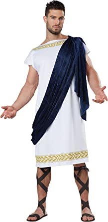 Photo 1 of California Costumes Men's Grecian Toga, SIZE LARGE 