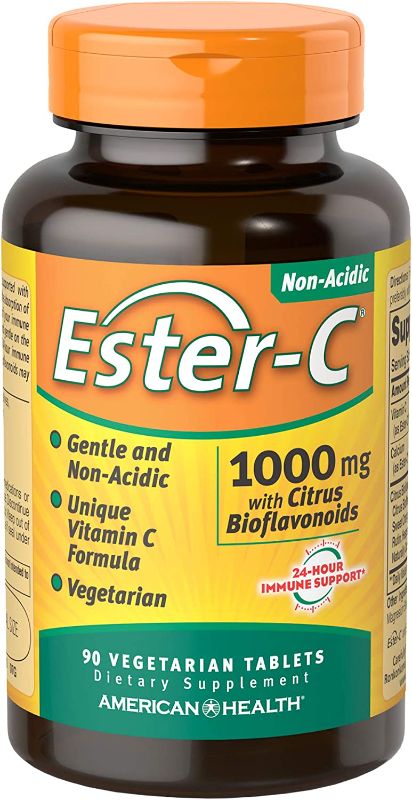 Photo 1 of American Health Ester-C with Citrus Bioflavonoids, 1000 mg, 90 Tablets
EXP 11/2024