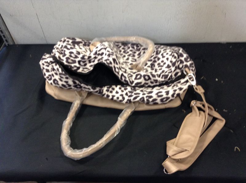 Photo 1 of LEOPARD DUFFLE BAG