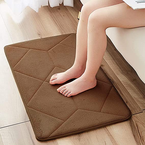 Photo 1 of Bath Rugs Mat Bathroom Floor Mat Set Memory Foam Bathmat Non Slip Washable Carpet
