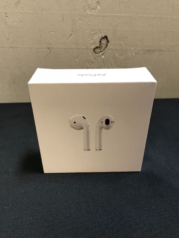 Photo 4 of Apple AirPods (2nd Generation) Wireless Earbuds with Lightning Charging Case Included. Over 24 Hours of Battery Life, Effortless Setup. Bluetooth Headphones for iPhone
