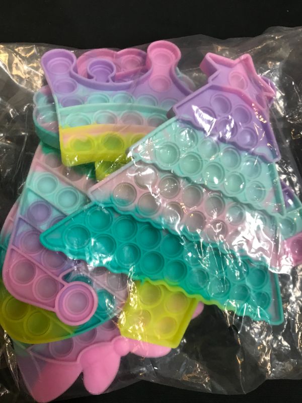 Photo 2 of 7 pack of sensory fidget pop toys 