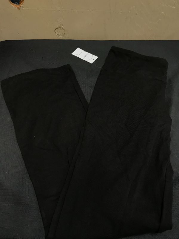 Photo 2 of Jockey Women's Activewear Cotton Stretch Bootleg Pant --- MEDIUM 
