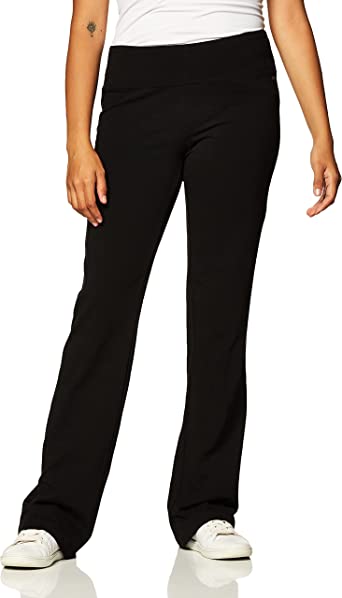 Photo 1 of Jockey Women's Activewear Cotton Stretch Bootleg Pant --- MEDIUM 
