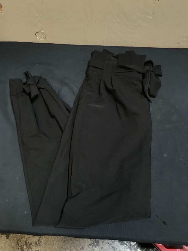 Photo 1 of womens size large black business casual pants 