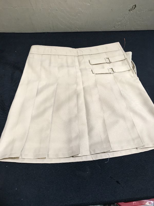 Photo 3 of French Toast Girls' Two-Tab Pleated Scooter Skirt --- size 10
