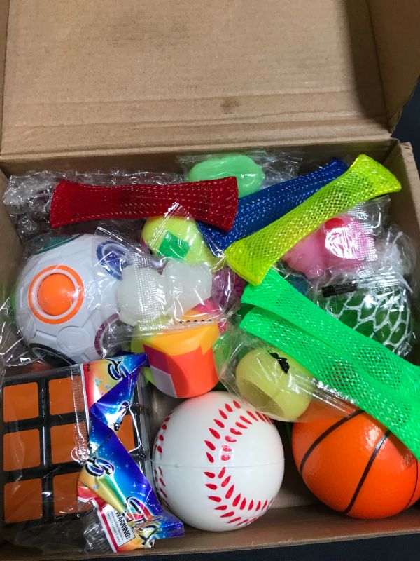 Photo 2 of 32 Pack Sensory Fidget Toys Set, Stress Relief Kits for Kids Adults, Gifts for Birthday Party Favors, Christmas Stocking Stuffers, School Classroom Rewards, Carnival Prizes, Pinata Goodie Bag Fillers
