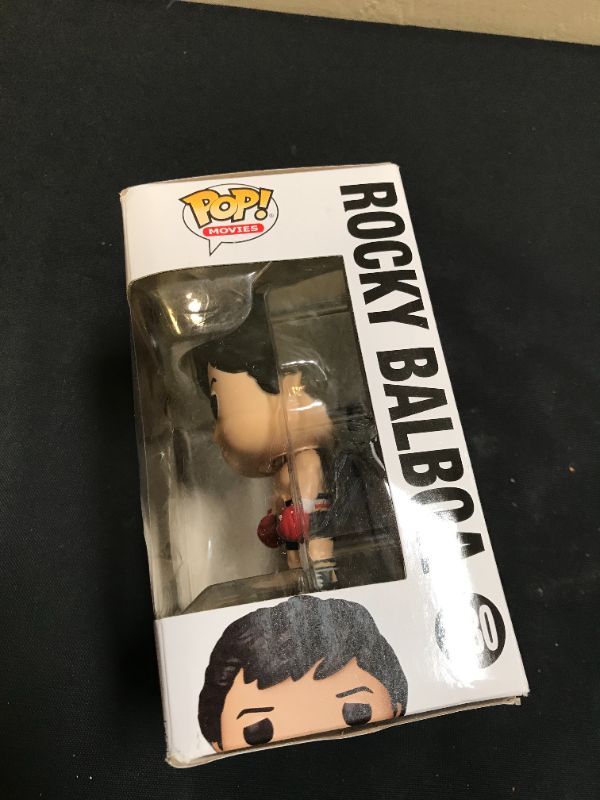 Photo 4 of POP Funko Rocky 45th Rocky Balboa 3.75" Specialty Series Vinyl Figure (#1180) ---- BOX IS DAMAGED
