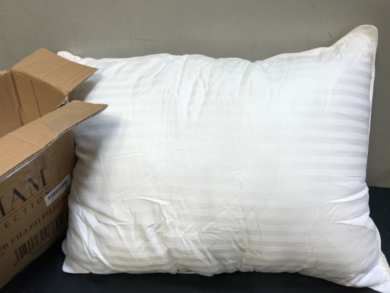 Photo 1 of Beckham Hotel Collection Bed Pillows for Sleeping - Queen Size, Set of 2 - Cooling, Luxury Gel Pillow for Back, Stomach or Side Sleepers
