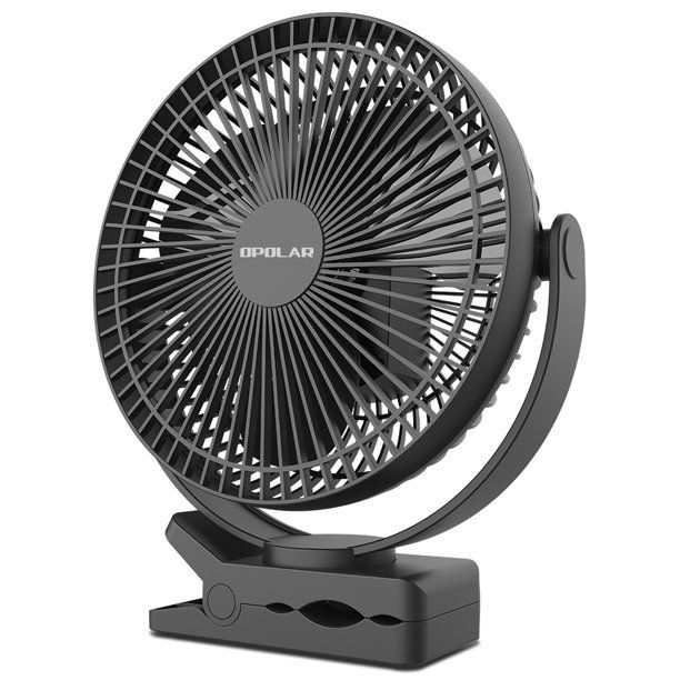 Photo 1 of OPOLAR Clip on Fan | 10000 mAh Rechargeable Battery, 8 inch

