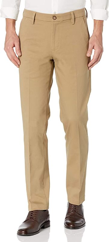 Photo 1 of Dockers Men's Straight Fit Workday Khaki Smart 360 FLEX Pants (Regular and Big & Tall) 42X32
