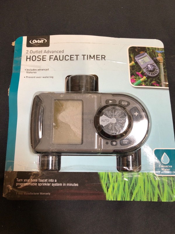 Photo 2 of 2-Outlet Hose Faucet Timer
