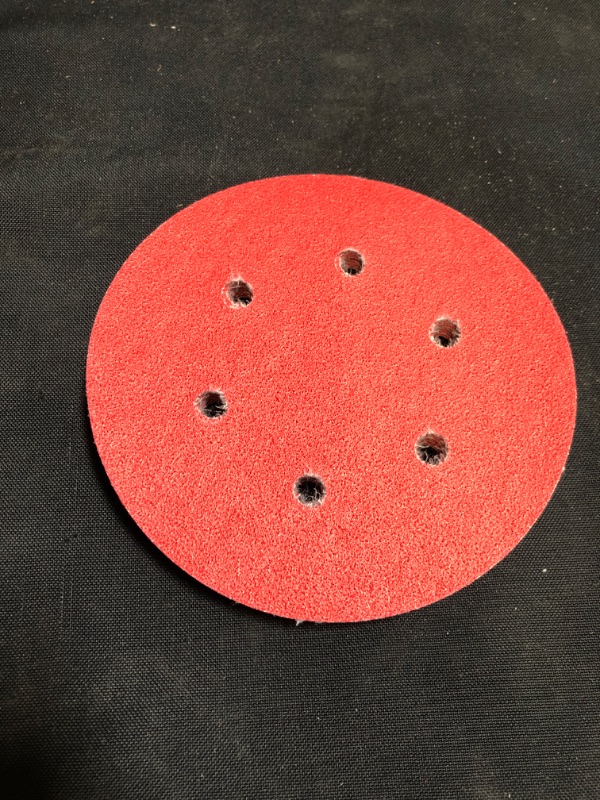 Photo 3 of 6 in. 150-Grit Random Orbital Sanding Disc with Hook and Lock Backing (10-Pack)
