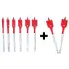 Photo 1 of 6-Piece SPEEDemon High Speed Steel Spade Bit Set with 2-Bonus Bits (8-Piece)
