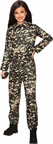 Photo 1 of Army Jumpsuit Costume for Kids UNISEX SIZE 4-6 SMALL