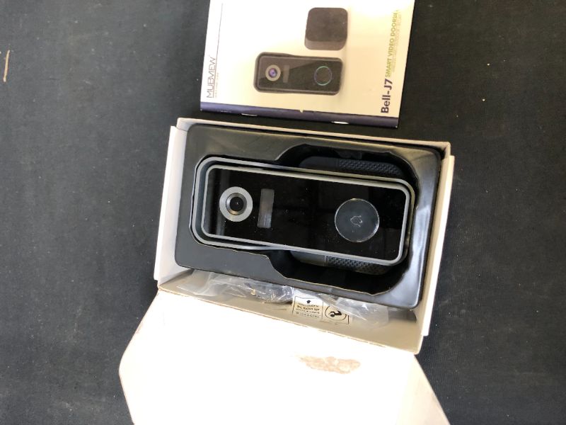 Photo 1 of 2K FHD Doorbell Camera Wireless, ZUMIMALL WiFi Video Doorbell Camera with Chime, IP66 Waterproof, Motion Detection, Night Vision, 2-Way Audio, Local & Cloud Storage, 2.4G WiFi, 30s Voice Message
